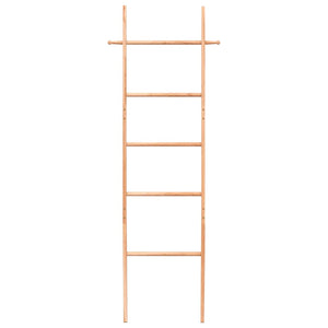 vidaXL Towel Ladder 170 cm Solid Wood Walnut