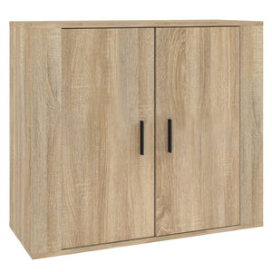 vidaXL Sideboard Sonoma Oak 80x33x70 cm Engineered Wood