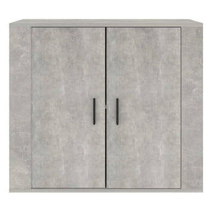 vidaXL Sideboard Concrete Grey 80x33x70 cm Engineered Wood