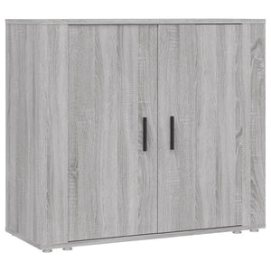 vidaXL Sideboard Grey Sonoma 80x33x70 cm Engineered Wood