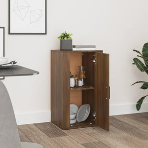 vidaXL Sideboard Brown Oak 40x33x70 cm Engineered Wood