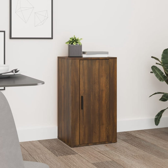 vidaXL Sideboard Brown Oak 40x33x70 cm Engineered Wood