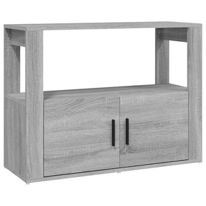 vidaXL Sideboard Grey Sonoma 80x30x60 cm Engineered Wood