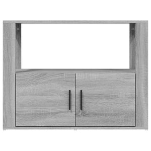 vidaXL Sideboard Grey Sonoma 80x30x60 cm Engineered Wood