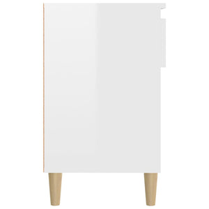 vidaXL Shoe Cabinet High Gloss White 102x36x60 cm Engineered Wood