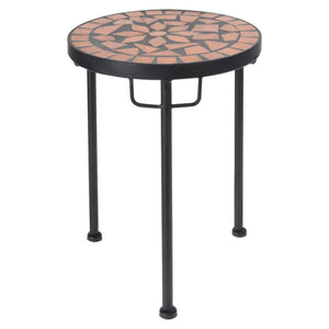 ProGarden 2 Pcs Side Table Set With Mosaic Top