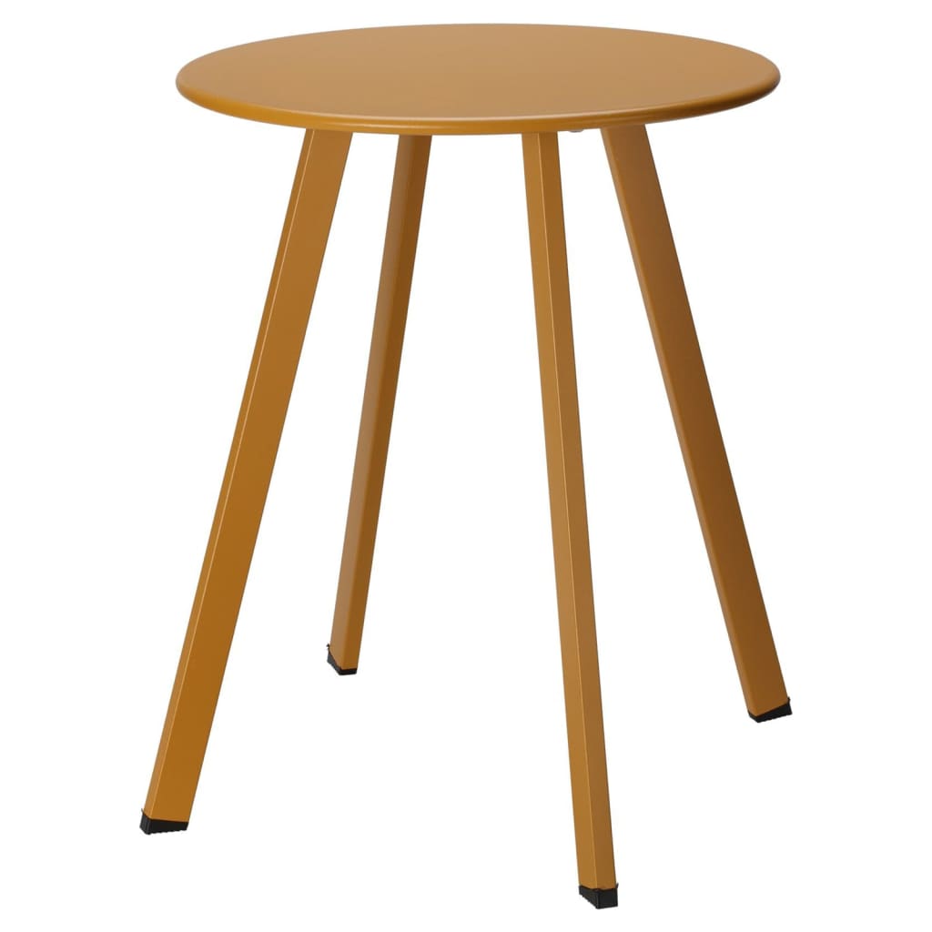 ProGarden End Table 40x49 cm Matte Mustard Yellow