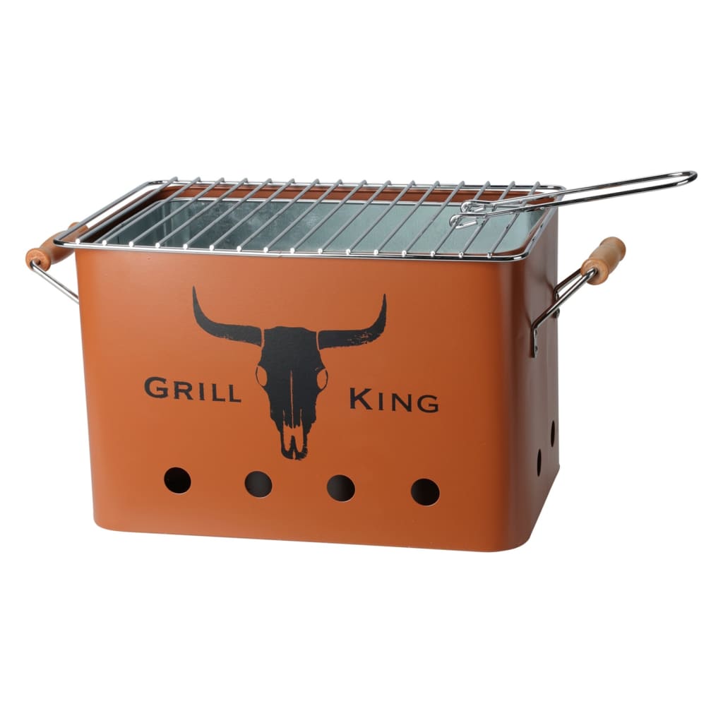 ProGarden BBQ Grill Rectangular Matte Orange