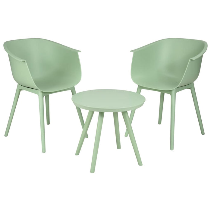 ProGarden 3 Piece Patio Furniture Set PP Green