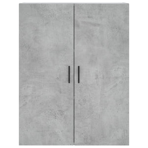 vidaXL Wall Mounted Cabinets 2 pcs Concrete Grey 69.5x34x90 cm