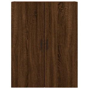 vidaXL Wall Mounted Cabinets 2 pcs Brown Oak 69.5x34x90 cm