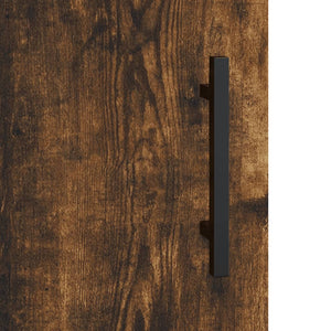 vidaXL Wall Mounted Cabinets 2 pcs Smoked Oak 69.5x34x90 cm