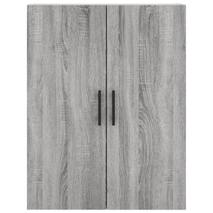 vidaXL Wall Mounted Cabinets 2 pcs Grey Sonoma 69.5x34x90 cm