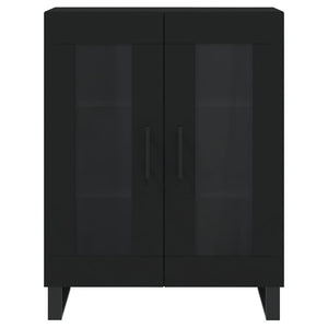 vidaXL Highboard Black 69.5x34x180 cm Engineered Wood