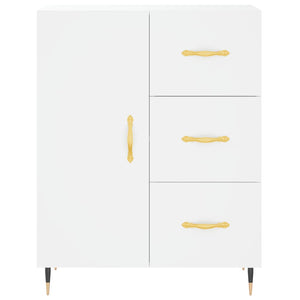 vidaXL Highboard White 69.5x34x180 cm Engineered Wood