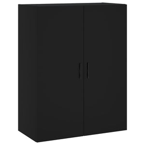 vidaXL Highboard Black 69.5x34x180 cm Engineered Wood