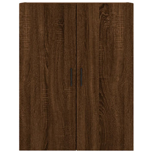 vidaXL Highboard Brown Oak 69.5x34x180 cm Engineered Wood