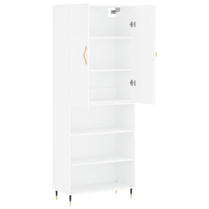 vidaXL Highboard White 69.5x34x180 cm Engineered Wood