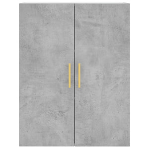 vidaXL Highboard Concrete Grey 69.5x34x180 cm Engineered Wood