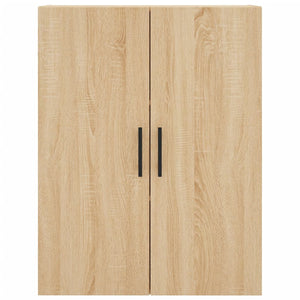 vidaXL Highboard Sonoma Oak 69.5x34x180 cm Engineered Wood