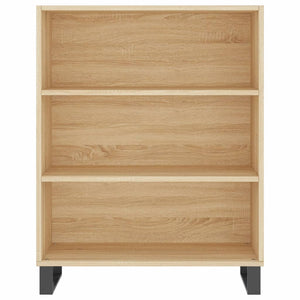 vidaXL Highboard Sonoma Oak 69.5x34x180 cm Engineered Wood