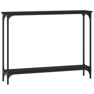 vidaXL Console Table Black 100x22.5x75 cm Engineered Wood