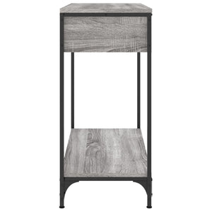 vidaXL Console Table Grey Sonoma 75x34.5x75 cm Engineered Wood