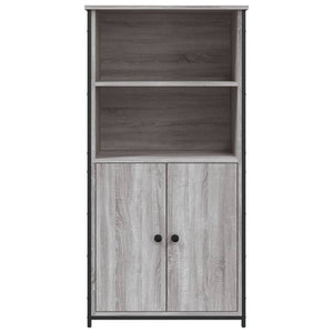 vidaXL Highboard Grey Sonoma 62x36x121.5 cm Engineered Wood