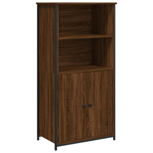 vidaXL Highboard Brown Oak 62x36x121.5 cm Engineered Wood