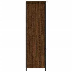 vidaXL Highboard Brown Oak 62x36x121.5 cm Engineered Wood