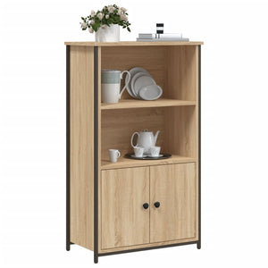 vidaXL Highboard Sonoma Oak 62x32x103.5 cm Engineered Wood