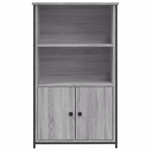 vidaXL Highboard Grey Sonoma 62x32x103.5 cm Engineered Wood