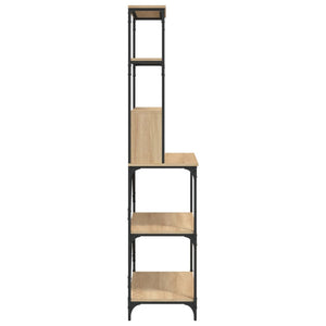 vidaXL Baker's Rack 6-Tier Sonoma Oak 90x40x180 cm Engineered Wood