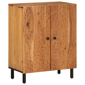 vidaXL Side Cabinet 60x33x75 cm Solid Wood Acacia