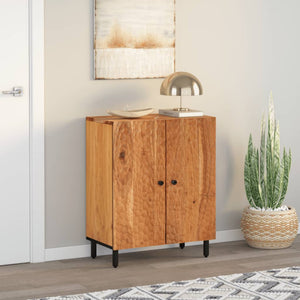 vidaXL Side Cabinet 60x33x75 cm Solid Wood Acacia