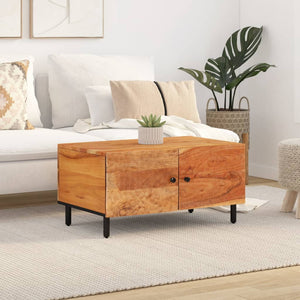 vidaXL Coffee Table 80x50x40 cm Solid Wood Acacia