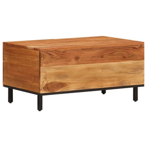 vidaXL Coffee Table 80x50x40 cm Solid Wood Acacia