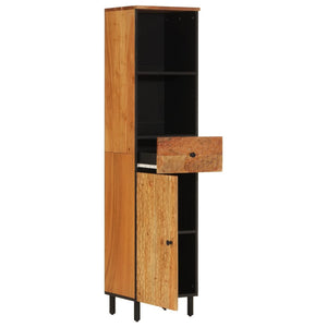 vidaXL Bathroom Cabinet 38x33x160 cm Solid Wood Acacia