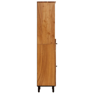 vidaXL Bathroom Cabinet 38x33x160 cm Solid Wood Acacia