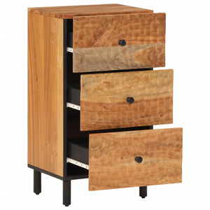 vidaXL Side Cabinet 40x33x75 cm Solid Wood Acacia