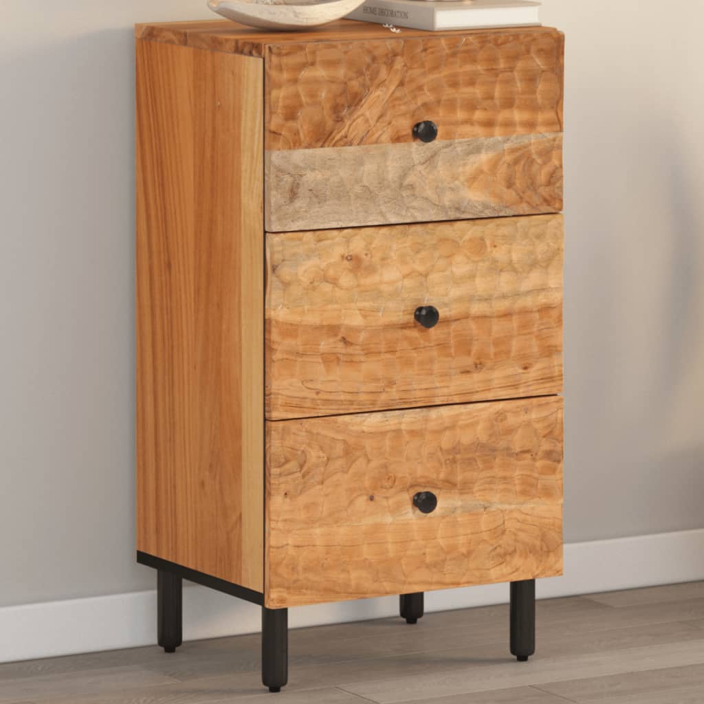 vidaXL Side Cabinet 40x33x75 cm Solid Wood Acacia