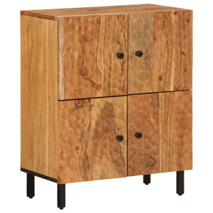 vidaXL Side Cabinet 60x33x75 cm Solid Wood Acacia