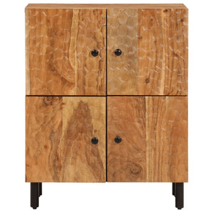 vidaXL Side Cabinet 60x33x75 cm Solid Wood Acacia