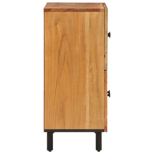 vidaXL Side Cabinet 60x33x75 cm Solid Wood Acacia