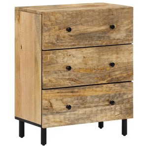 vidaXL Side Cabinet 60x33x75 cm Solid Wood Mango