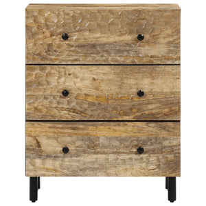 vidaXL Side Cabinet 60x33x75 cm Solid Wood Mango