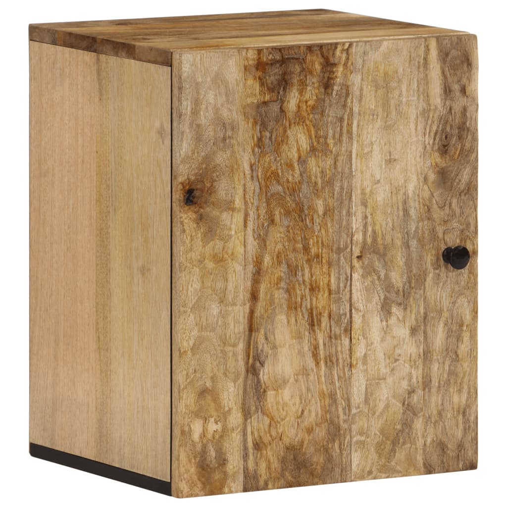 vidaXL Bathroom Wall Cabinet 38x33x48 cm Solid Wood Mango