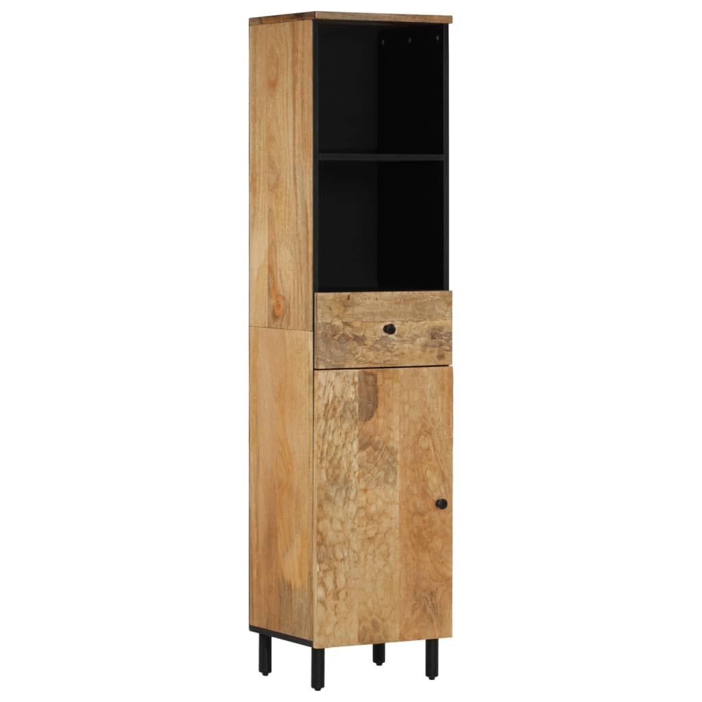 vidaXL Bathroom Cabinet 38x33x160 cm Solid Wood Mango