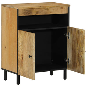 vidaXL Side Cabinet 60x33x75 cm Solid Wood Mango