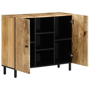 vidaXL Side Cabinet 90x33x75 cm Solid Wood Mango